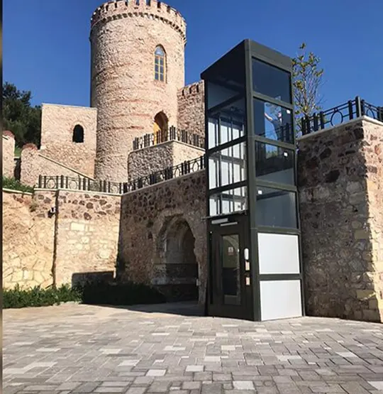 Kapalı tip engelli platformu