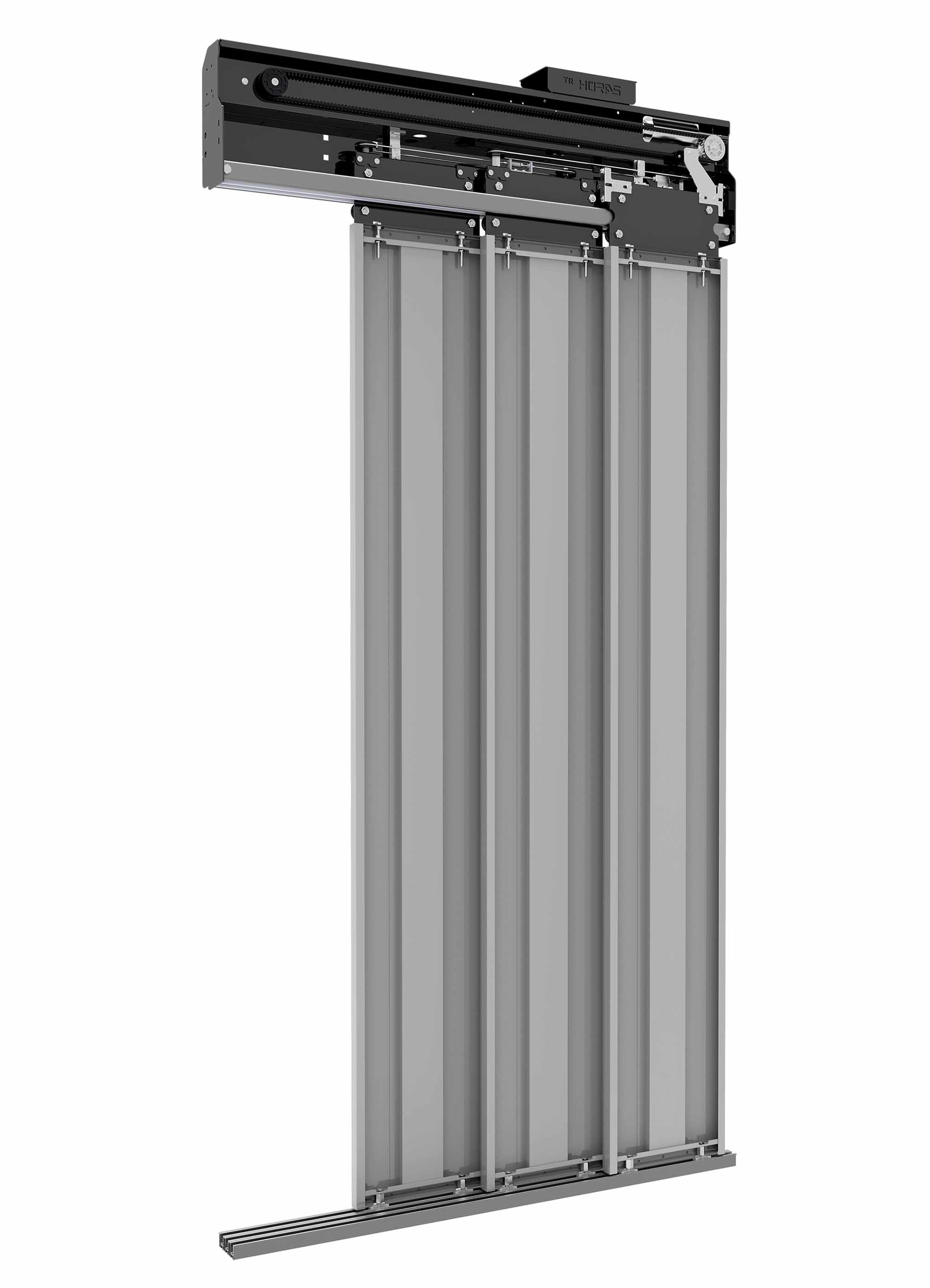 Yarı Otom. Teleskopik 3 Panel Kabin Kapısı / HÜRAS